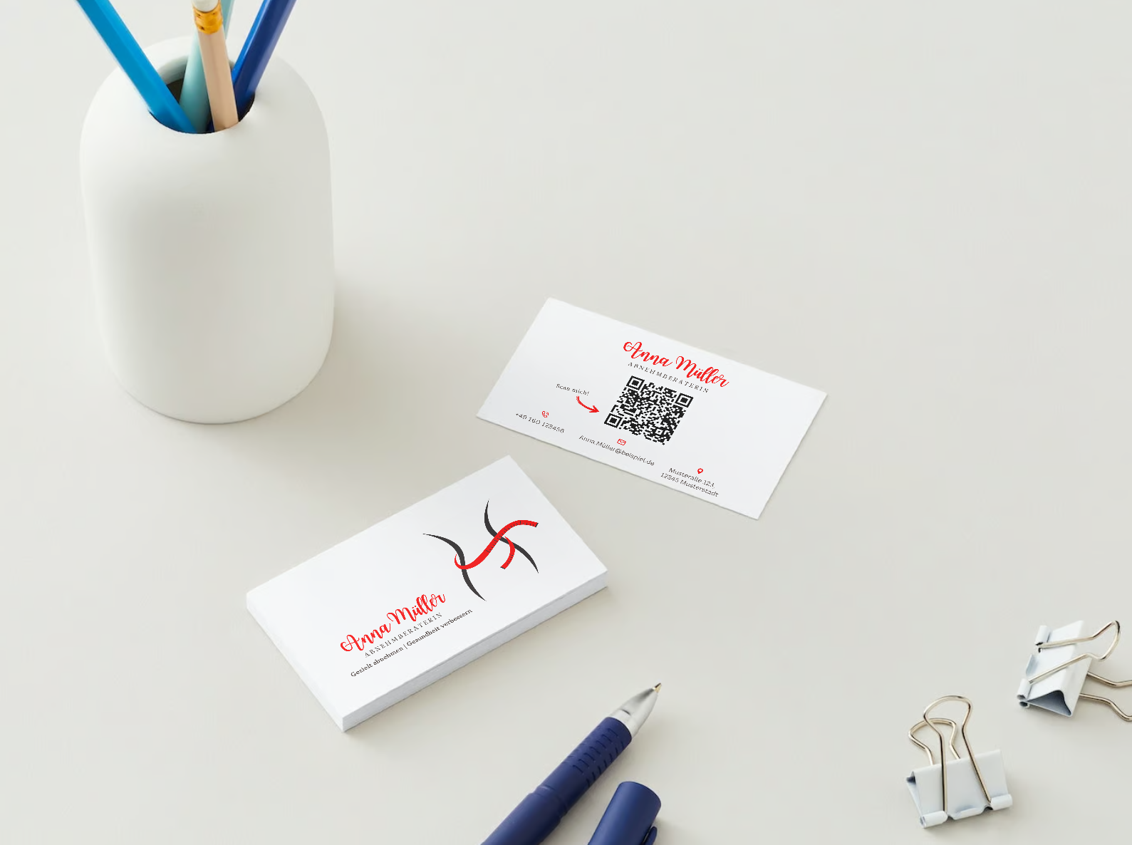 Visitenkarte_Anna_Müller_Beispiel